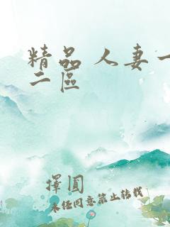 精品 人妻一区二区