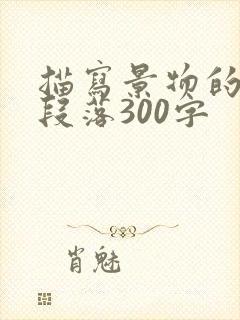 描写景物的优美段落300字