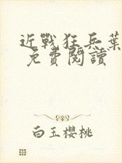 近战狂兵叶军浪 免费阅读