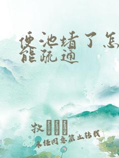 便池堵了怎样才能疏通