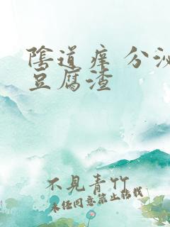 阴道痒 分泌物豆腐渣