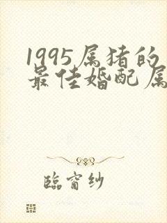 1995属猪的最佳婚配属相