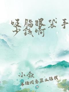 吸脂眼袋手术多少钱啊