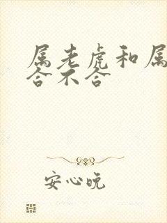 属老虎和属兔的合不合