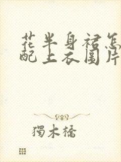 花半身裙怎么搭配上衣图片