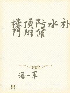 楼顶防水补漏上门维修