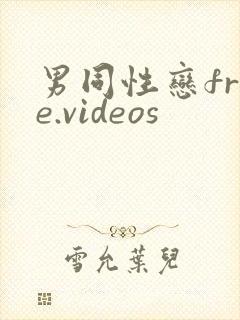 男同性恋free.videos