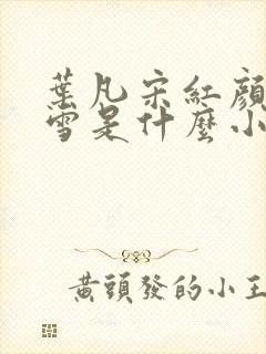 叶凡宋红颜唐若雪是什么小说