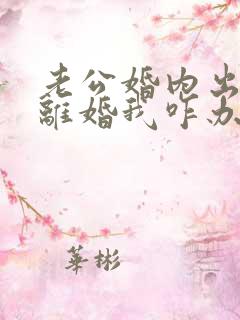 老公婚内出轨提离婚我咋办