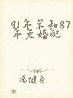 91年羊和87年兔婚配