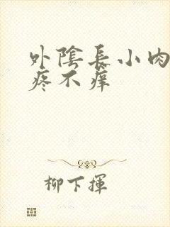 外阴长小肉粒不疼不痒