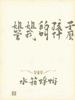 姐姐的孩子应该管我叫什么