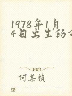1978年1月4日出生的命运