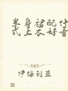 半身裙配什么款式上衣好看