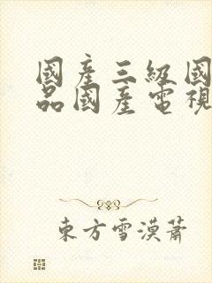 国产三级国产精品国产电视剧推荐