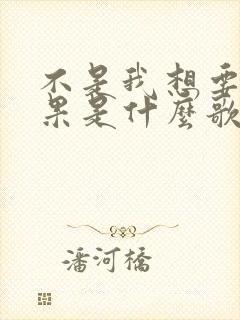 不是我想要的结果是什么歌