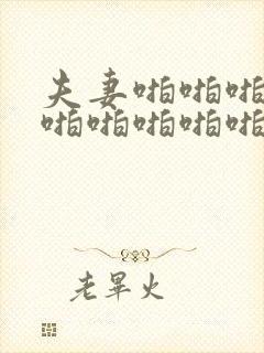 夫妻啪啪啪啪啪啪啪啪啪啪