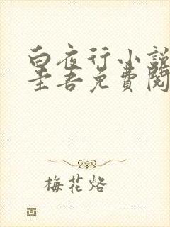 白夜行小说东野圭吾免费阅读全文