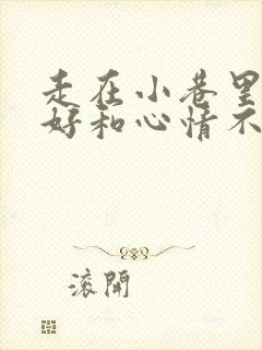 走在小巷里心情好和心情不好写句子