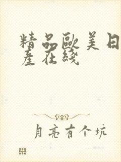 精品欧美日韩国产在线