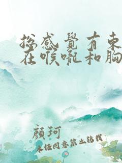 总感觉有东西卡在喉咙和胸口