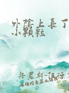 外阴上长了白色小颗粒