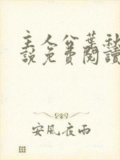 主人公叶秋的小说免费阅读