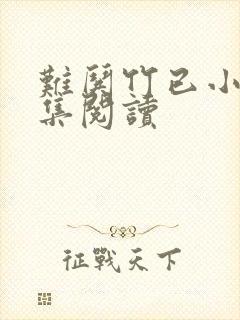 难哄竹已小说全集阅读