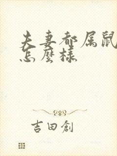 夫妻都属鼠婚姻怎么样