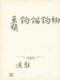 单钩锚钩绑法视频