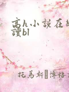 高h小说在线阅读bl