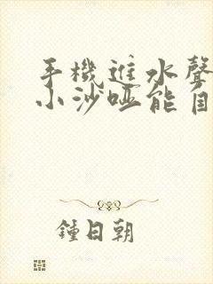 手机进水声音变小沙哑能自动恢复吗