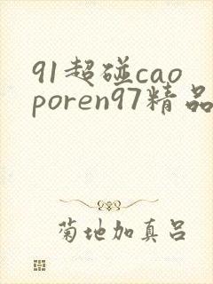 91超碰caoporen97精品亚洲