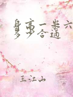 身高一米六衣长多少合适