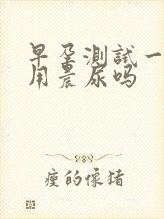 早孕测试一定要用晨尿吗