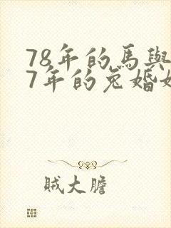 78年的马与87年的兔婚姻怎样