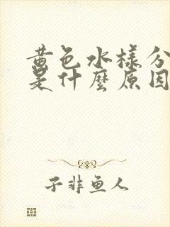 黄色水样分泌物是什么原因