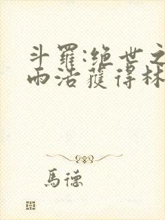 斗罗:绝世之霍雨浩获得林动传承