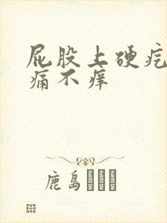 屁股上硬疙瘩不痛不痒