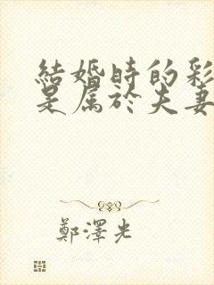 结婚时的彩礼钱是属于夫妻共同财产吗?