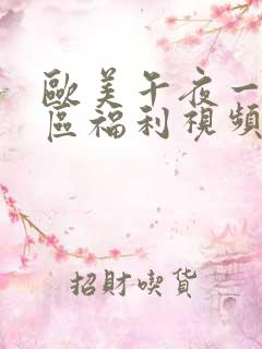 欧美午夜一区二区福利视频