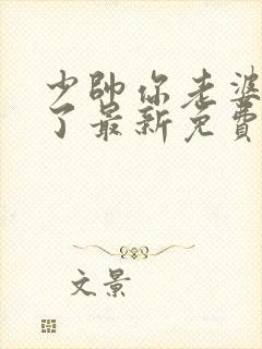 少帅你老婆又跑了最新免费阅读