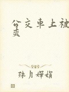 公交车上被摸好爽