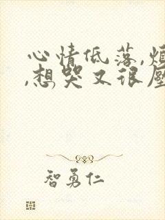 心情低落,烦躁,想哭又很压抑