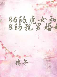 86的虎女和88的龙男婚姻怎么样