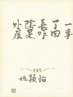 外阴长了一个痘痘是咋回事