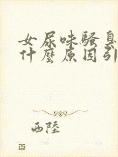 女尿味骚臭味大什么原因引起的