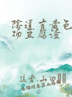 阴道有黄色分泌物豆腐渣