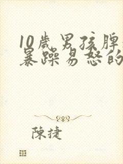 10岁男孩脾气暴躁易怒的原因