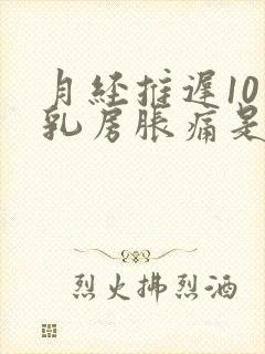 月经推迟10天乳房胀痛是什么原因